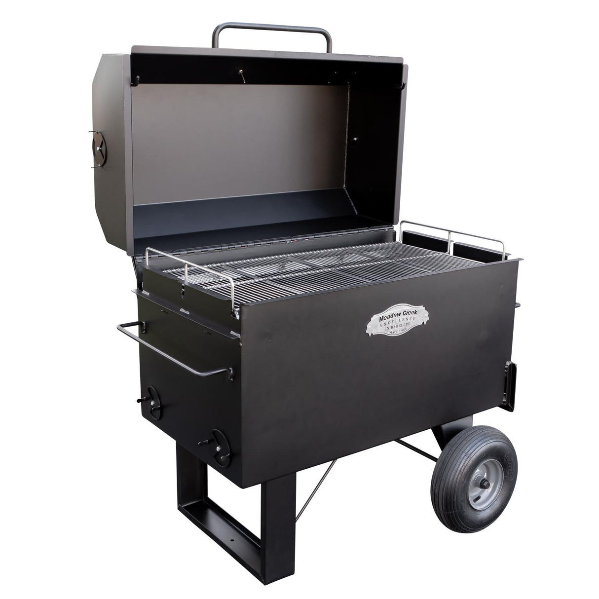 Meadow Creek COMBI42 All-in-One Charcoal BBQ Grill