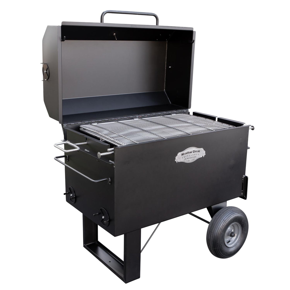 Meadow Creek COMBI42 All-in-One Charcoal BBQ Grill