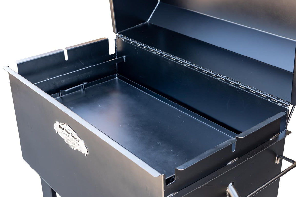 Meadow Creek COMBI42 All-in-One Charcoal BBQ Grill