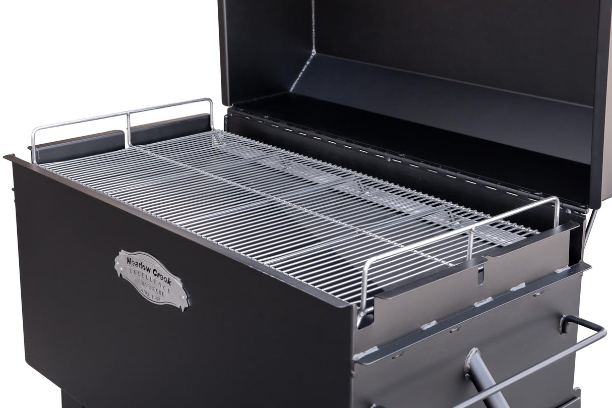 Meadow Creek COMBI42 All-in-One Charcoal BBQ Grill