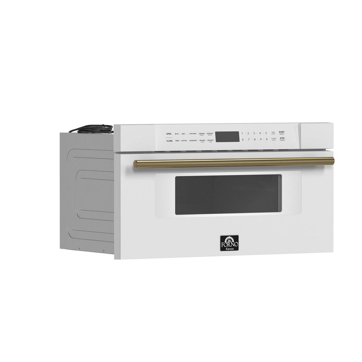 Forno Capoliveri Espresso 30" Microwave Drawer – 1.2 cu.ft, 1500W, Touch Control, Auto Open/Close & Sensor Cooking