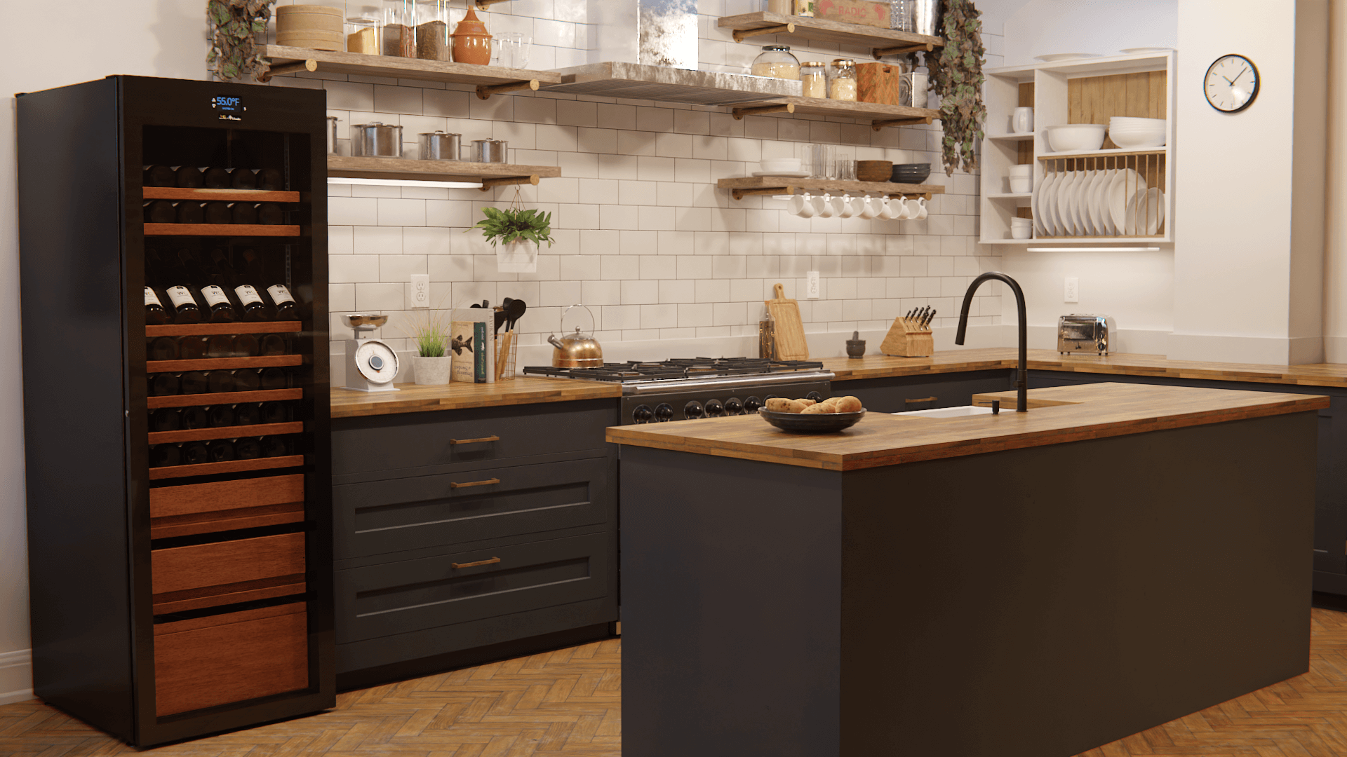 Wine Guardian Luxury Aficionado Multi-Zone Wine Cooler - 99H0412-02