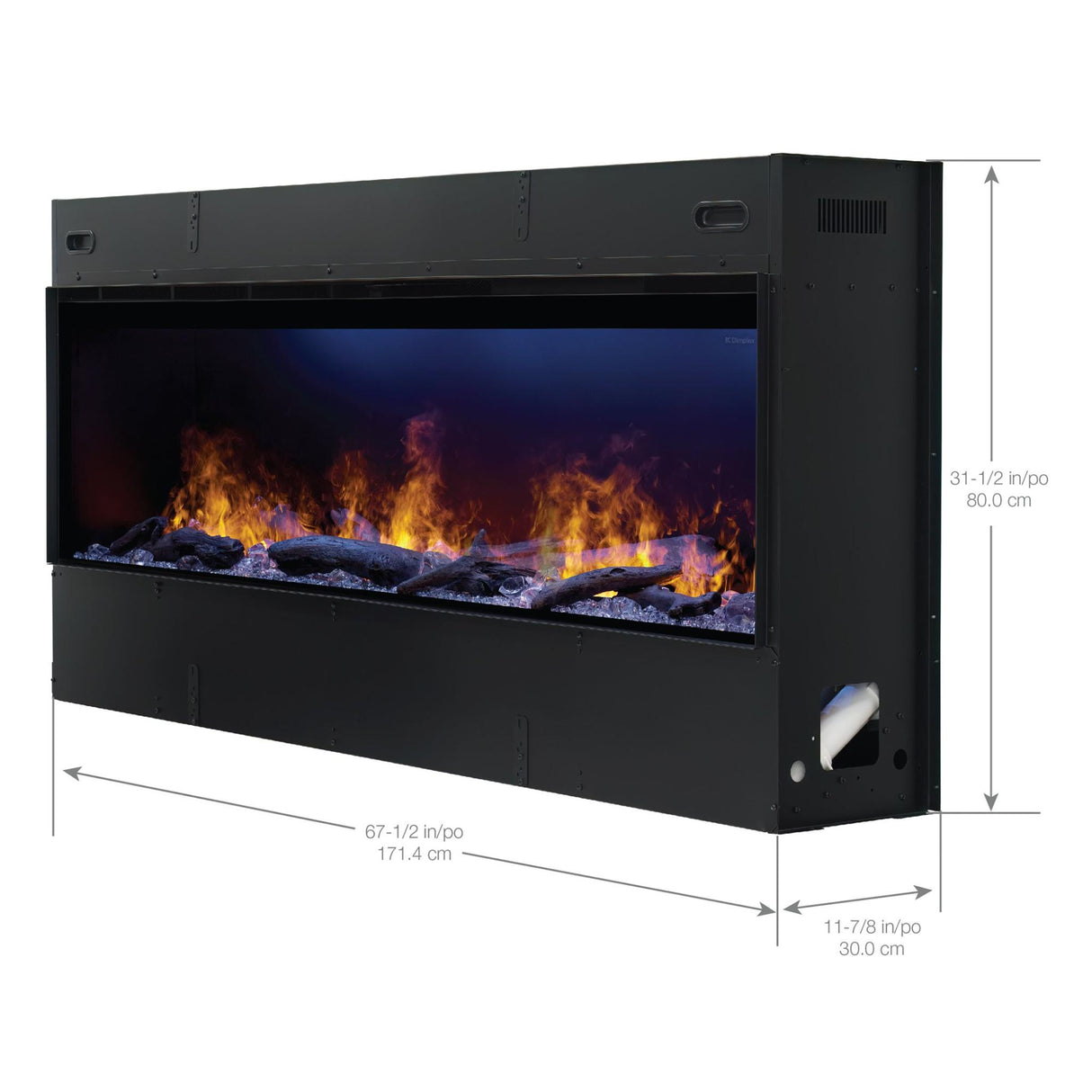 Dimplex Optimyst 66" Linear Vapor Fireplace - OLF66-AM
