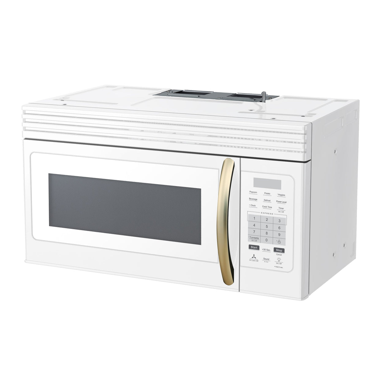 Forno Scalo 30-Inch Over the Range Microwave – 1.6 cu.ft, 300 CFM Vent, Touch Control