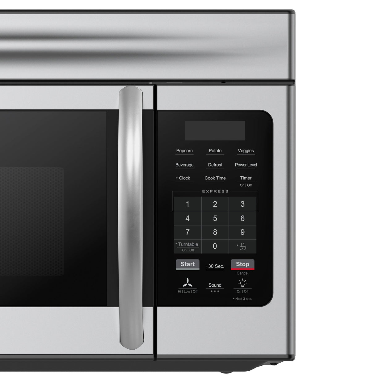 Forno Scalo 30-Inch Over the Range Microwave, Stainless Steel – 1.6 cu.ft, 300 CFM Vent, Touch Control