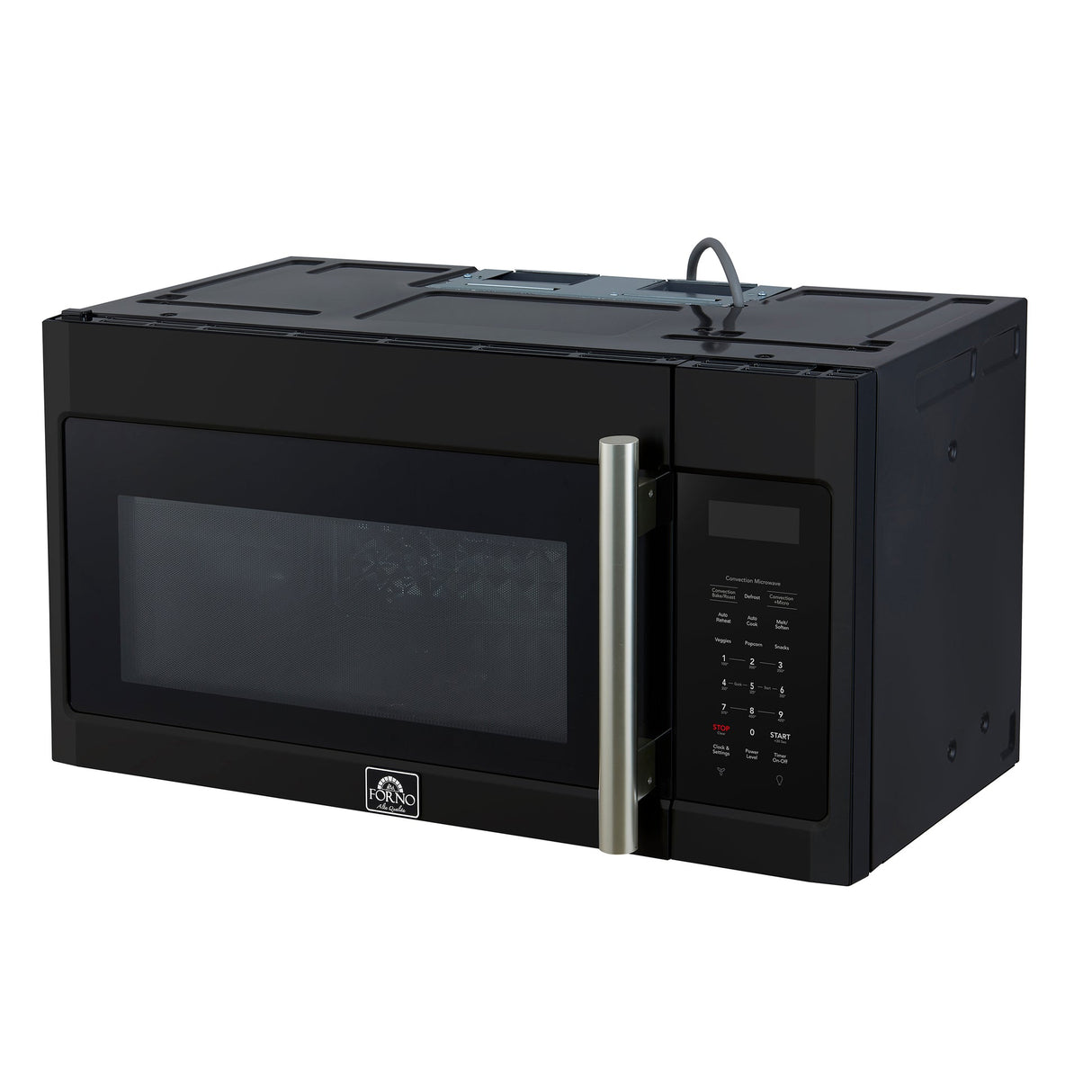 Forno Fornace 30-Inch Over the Range Convection Microwave – 1.5 cu.ft, 300 CFM Vent, Touch Control