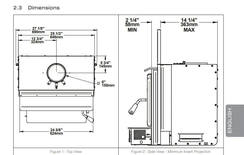 Osburn 1700 Wood Insert - OB01705