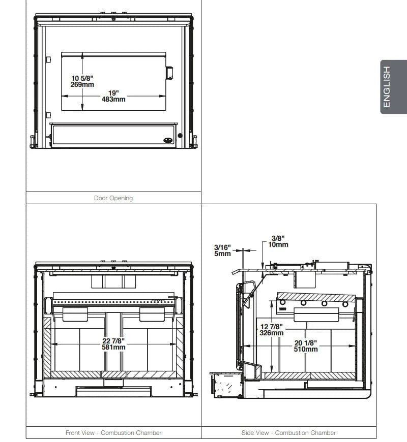 Osburn 3500 Wood Insert - OB03510