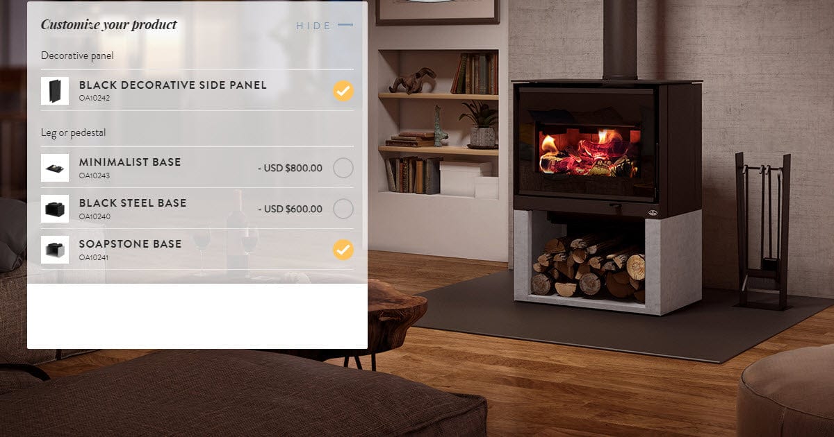 Osburn Inspire 2000 Wood Stove - OB02042