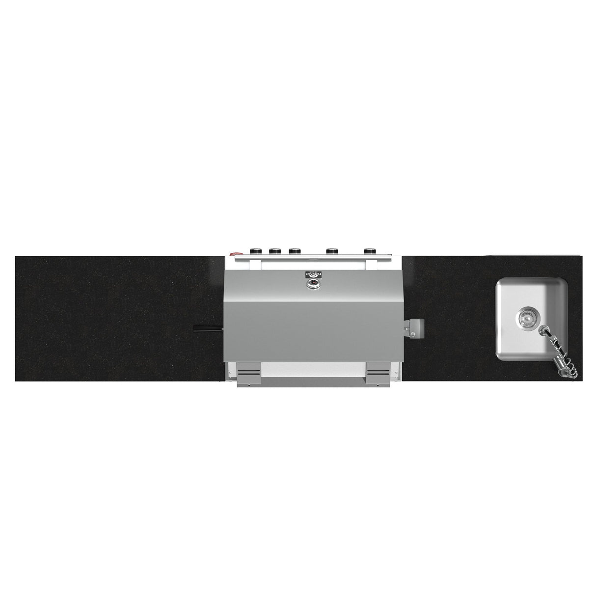 Forno Bulnes 30-Inch BBQ, 60,000 BTU, 3 Burners with Sear & Rotisserie Infrared Burners