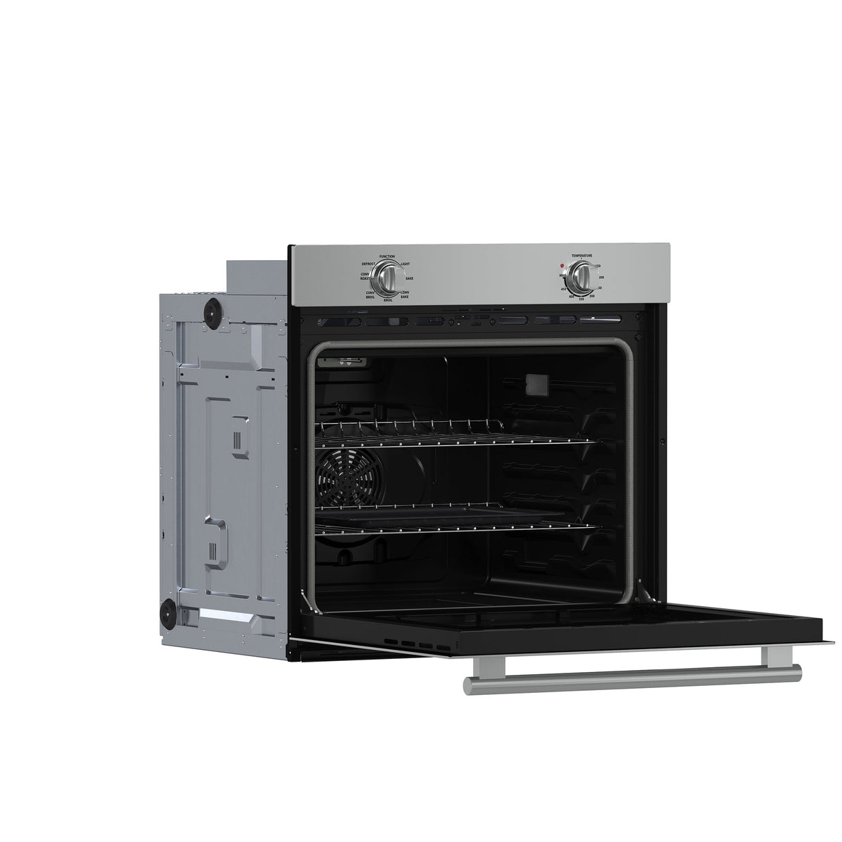 Forno Vomero 30" Wall Oven – Stainless Steel, 5 cu.ft, 3550W Convection, Mechanical Controls, Self-Cleaning Function