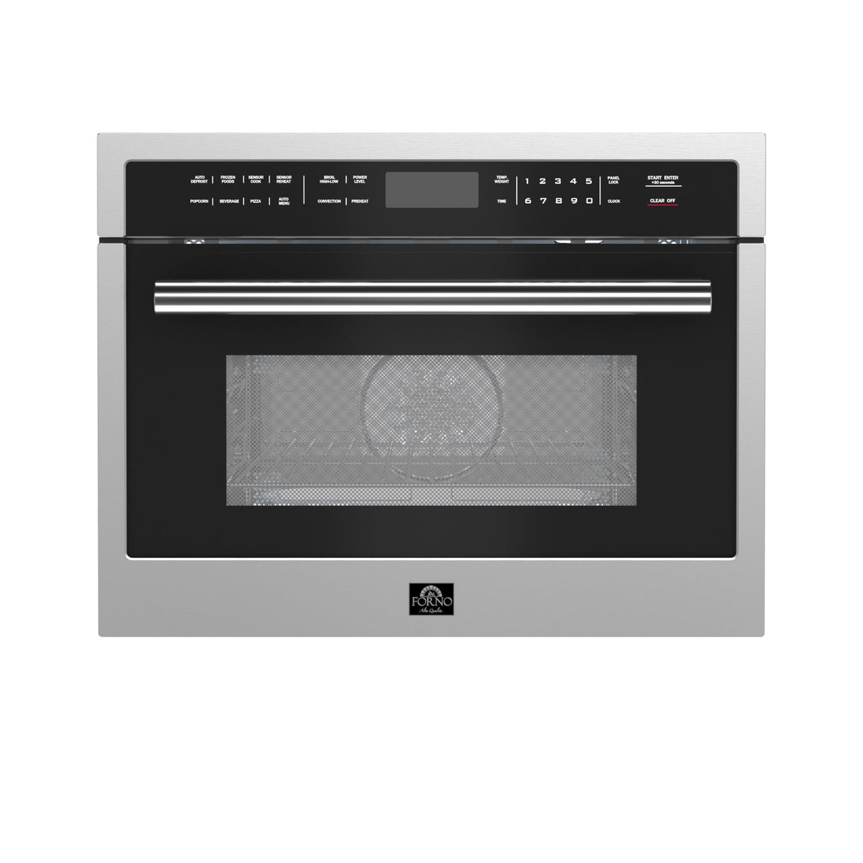 Forno Oliena 24-Inch Compact Oven and 1000 Watt Microwave, 1.6 cu.ft, Convection Oven