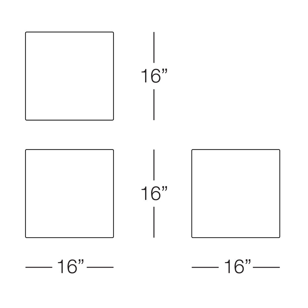 Kannoa Pool Cube Drink Table - Red