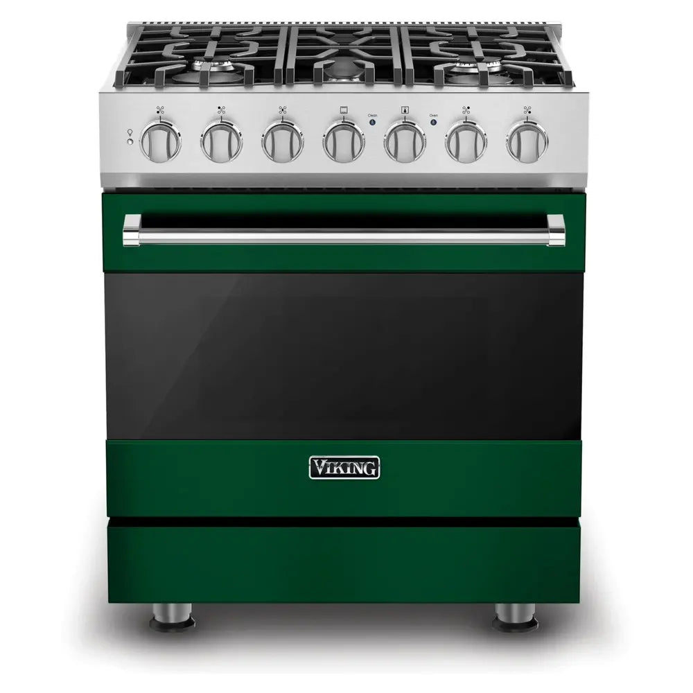 Viking 3 Series 30 inch Dual Fuel Range with 5 Burners - RVDR33025B*