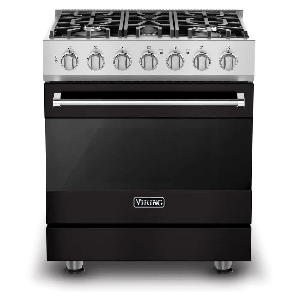 Viking 3 Series 30 inch Dual Fuel Range with 5 Burners - RVDR33025B*