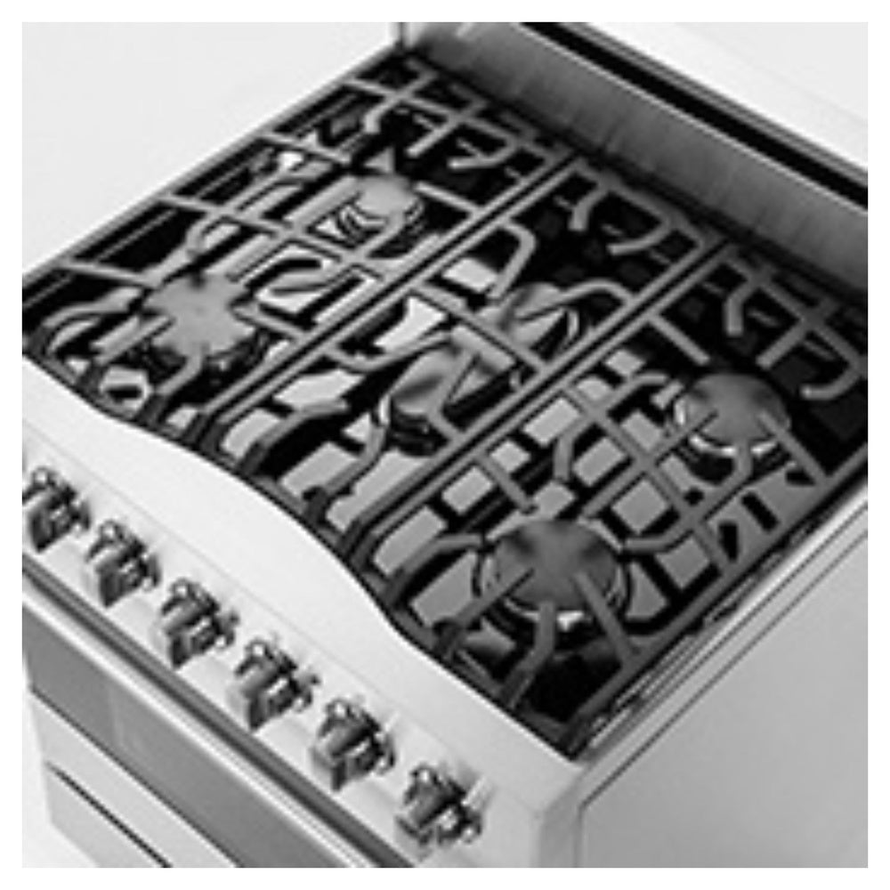 Viking 3 Series 30 inch Dual Fuel Range with 5 Burners - RVDR33025B*