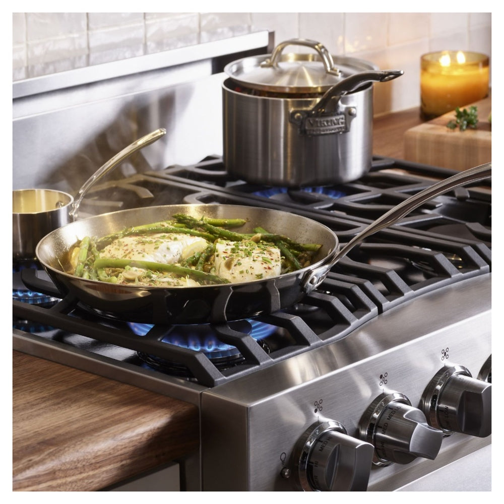 Viking 3 Series 30 inch Dual Fuel Range with 5 Burners - RVDR33025B*