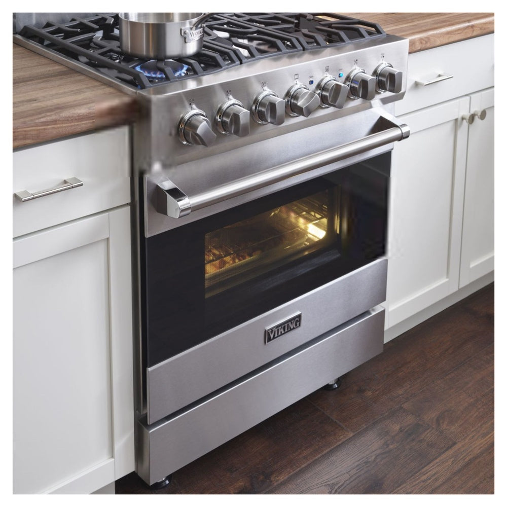 Viking 3 Series 30 inch Dual Fuel Range with 5 Burners - RVDR33025B*