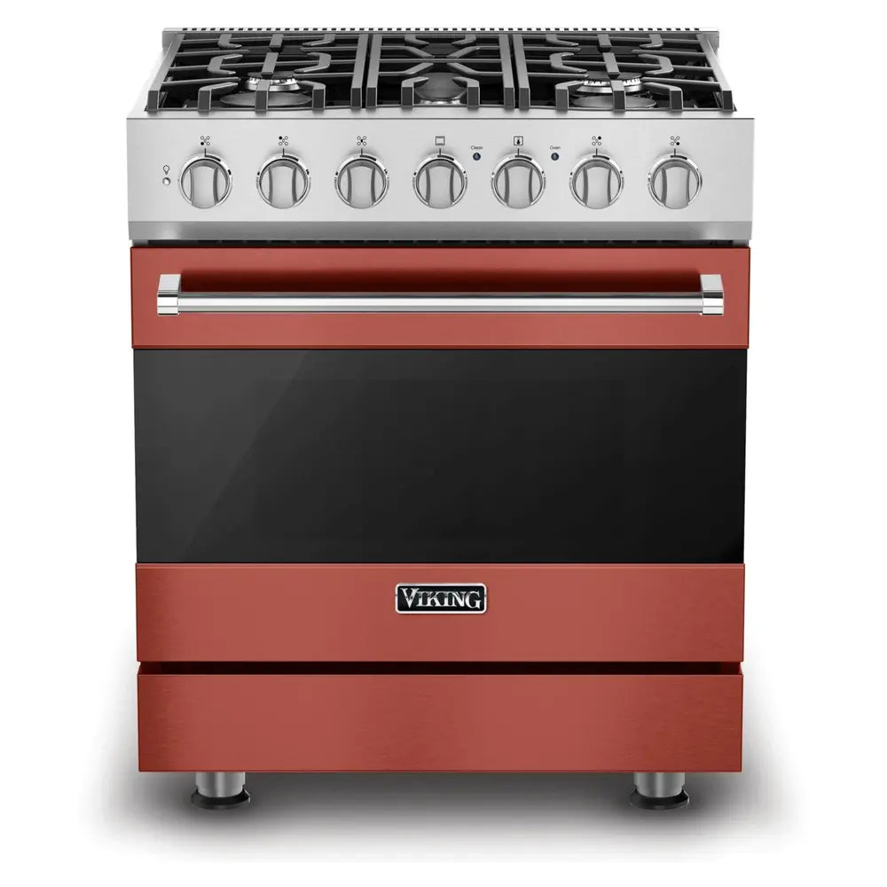 Viking 3 Series 30 inch Dual Fuel Range with 5 Burners - RVDR33025B*