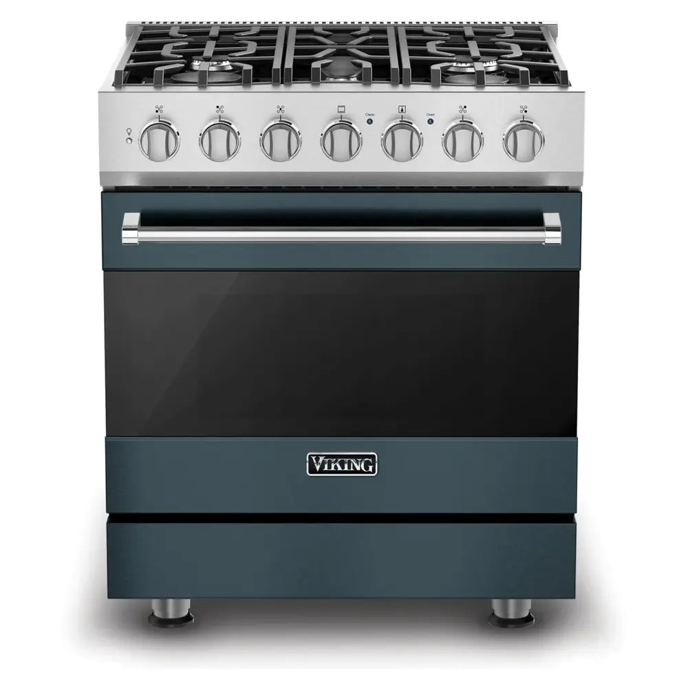 Viking 3 Series 30 inch Dual Fuel Range with 5 Burners - RVDR33025B*
