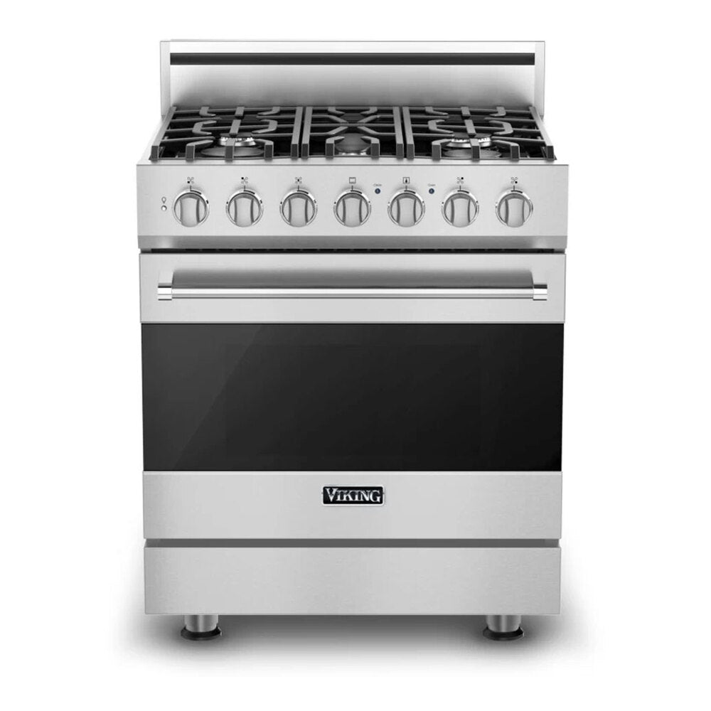 Viking 3 Series 30 inch Dual Fuel Range with 5 Burners - RVDR33025B*