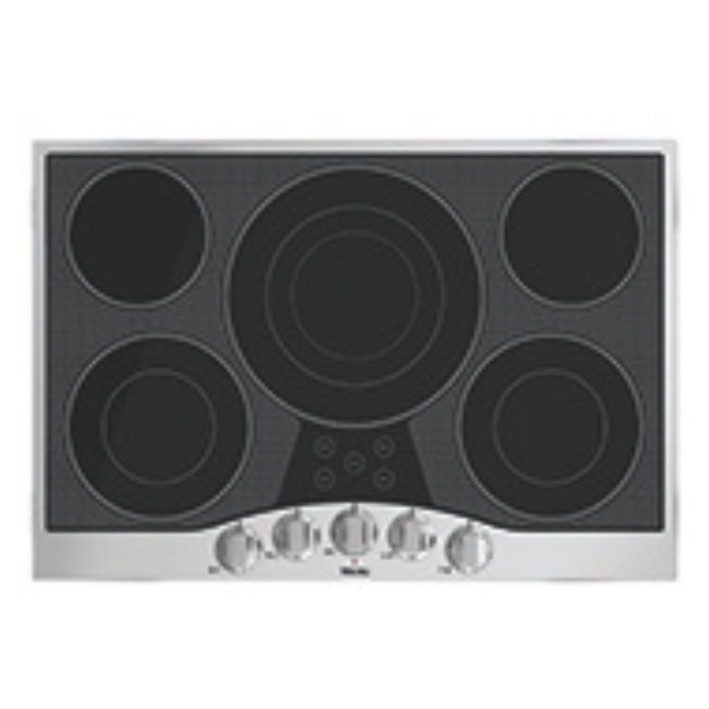 Viking 36 inch 3 Series Electric Cooktop with 5 Elements in Stainless Steel - RVEC3365BSB