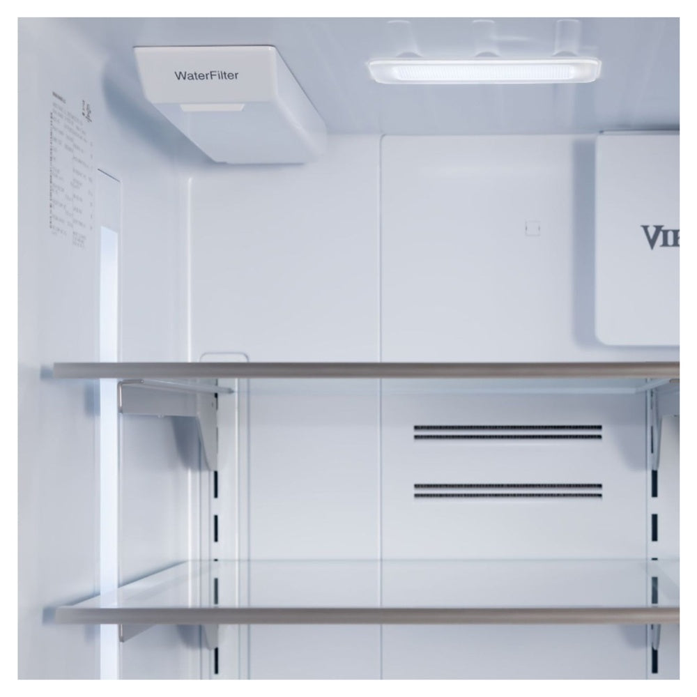 Viking 3 Series 36 inch Counter-Depth French Door Refrigerator with 19.86 Cu. Ft. Capacity - RVFFR336SS