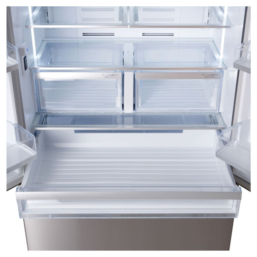 Viking 3 Series 36 inch Counter-Depth French Door Refrigerator with 19.86 Cu. Ft. Capacity - RVFFR336SS