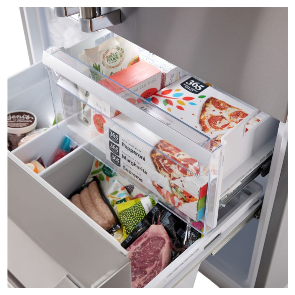 Viking 3 Series 36 inch Counter-Depth French Door Refrigerator with 19.86 Cu. Ft. Capacity - RVFFR336SS