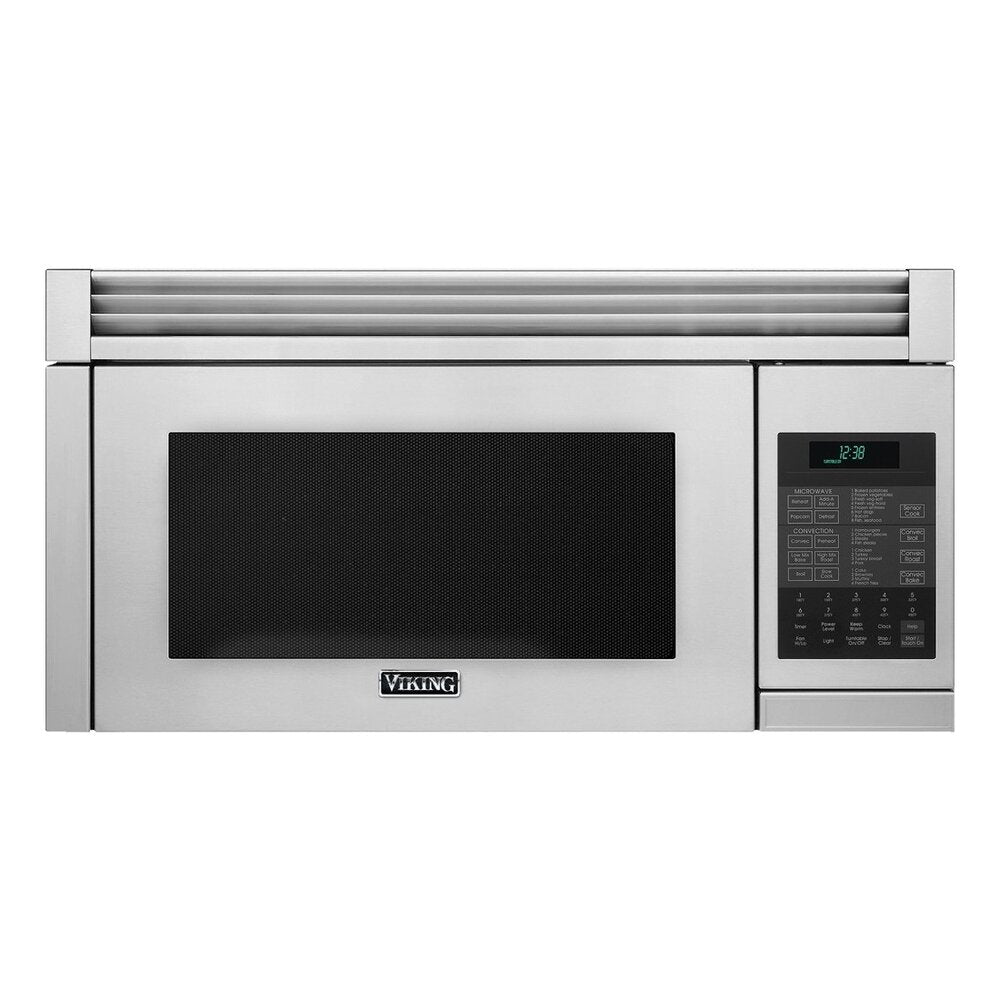 Viking 3 Series 30 inch Convection Microwave Hood with 1.1 cu. ft. Capacity and 300 CFM in Stainless Steel - RVMHC330SS
