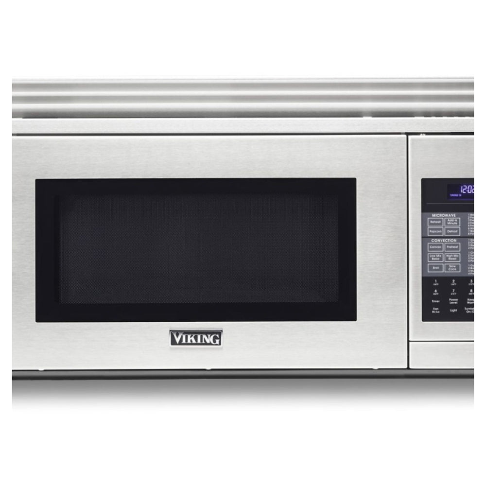 Viking 3 Series 30 inch Convection Microwave Hood with 1.1 cu. ft. Capacity and 300 CFM in Stainless Steel - RVMHC330SS