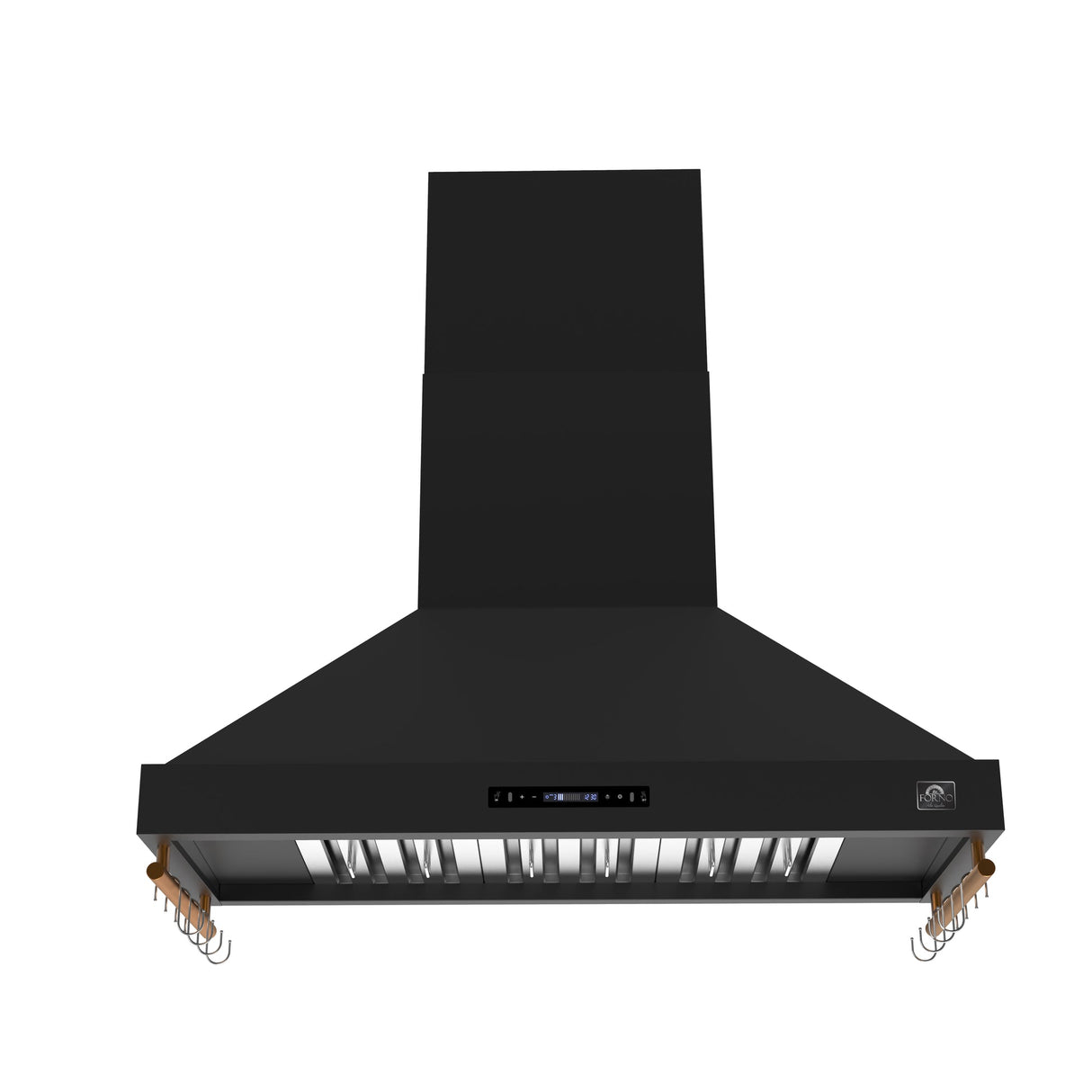Forno Venezia 48 Inch Wall-Mounted Range Hood Touch Controls and Baffle Filters