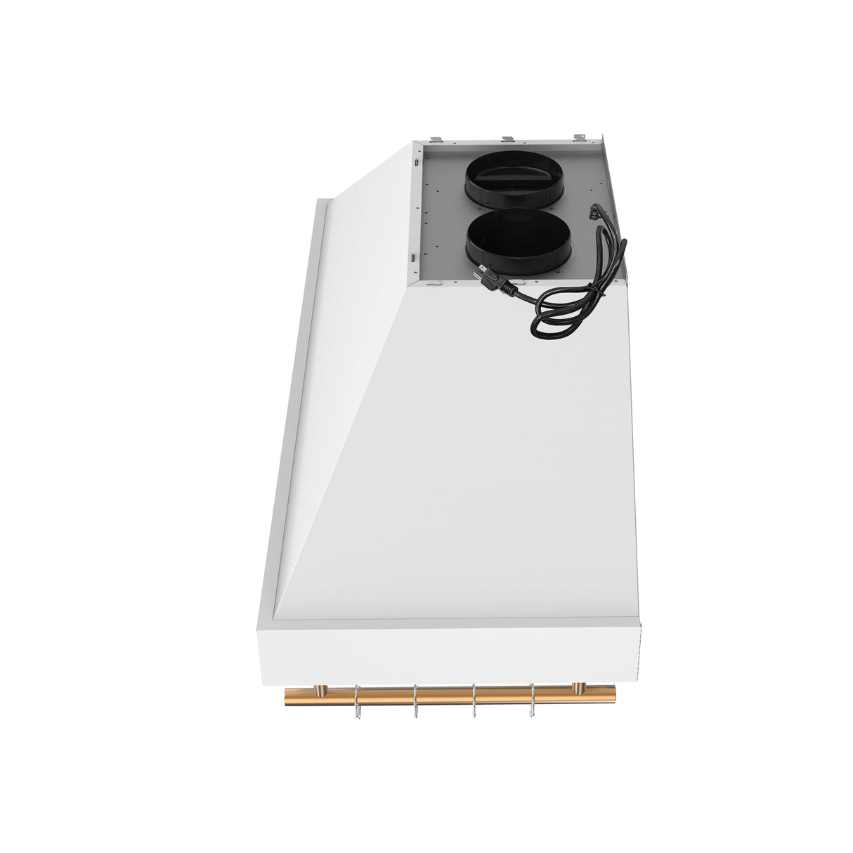 Forno Venezia 48 Inch Wall-Mounted Range Hood Touch Controls and Baffle Filters