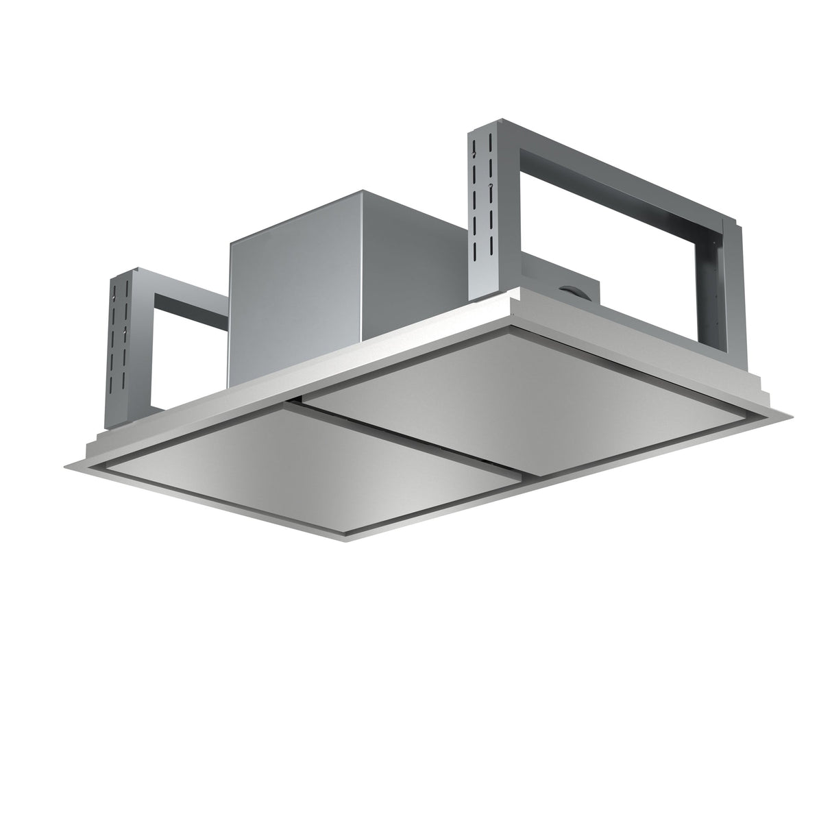 Forno Arezzo 44-Inch Recessed Ceiling Range Hood, Dual Motors, 1200 CFM, Hybrid Filters