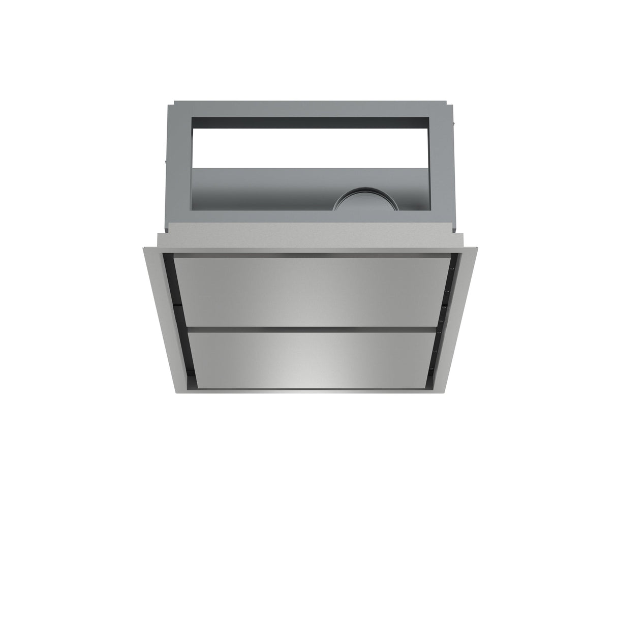 Forno Arezzo 44-Inch Recessed Ceiling Range Hood, Dual Motors, 1200 CFM, Hybrid Filters