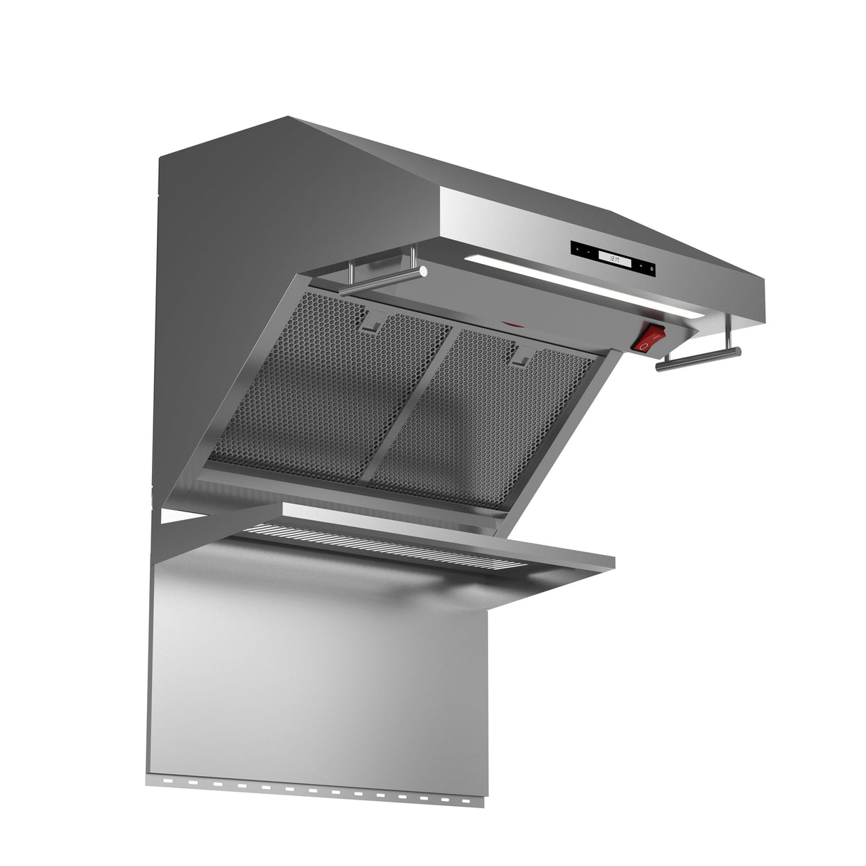 Forno Savona Wall Mount Range Hood, Hybrid Filters, Backsplash Included