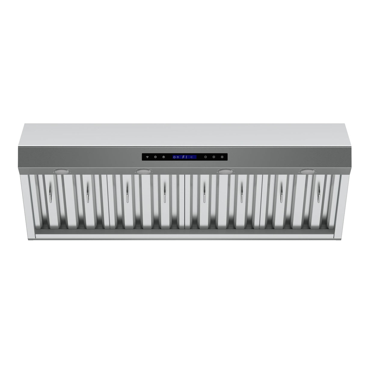 Forno Palazzo Wall Mounted Range Hood, Stainless Steel, Heavy Duty Baffle Filters, Remote Control