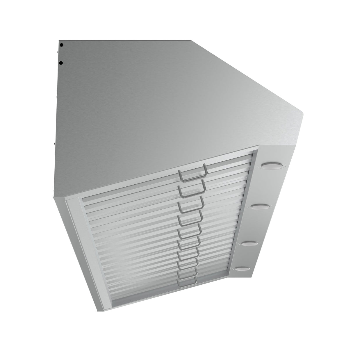 Forno Palazzo Wall Mounted Range Hood, Stainless Steel, Heavy Duty Baffle Filters, Remote Control