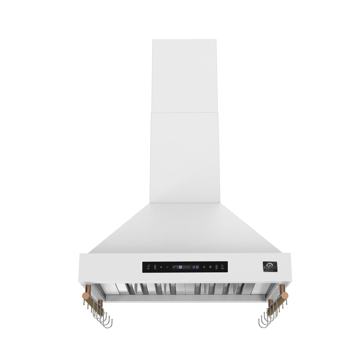 Forno Venezia 30 Inch Wall-Mounted Range Hood with Touch Controls and Baffle Filters