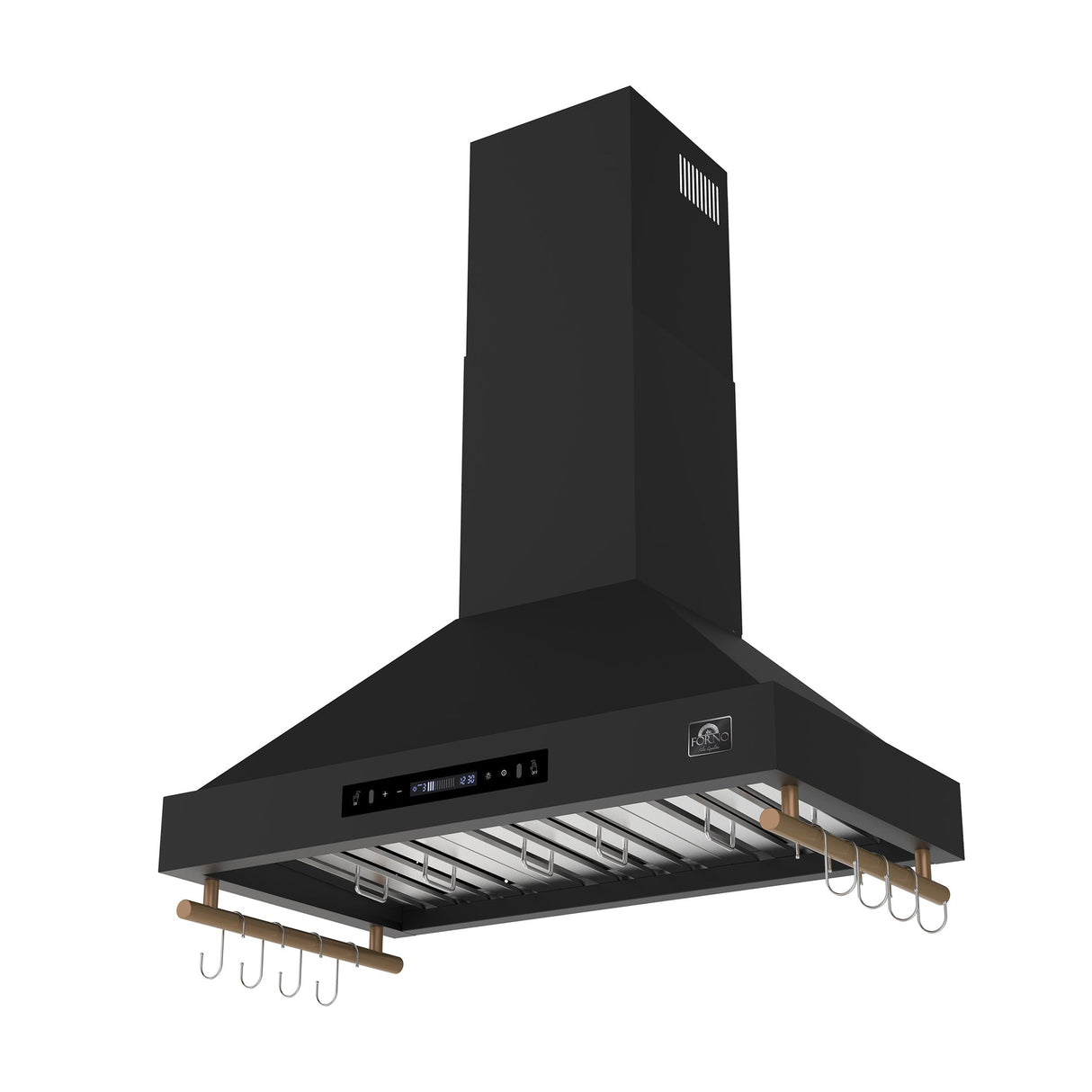 Forno Venezia 36 Inch Wall-Mounted Range Hood with Touch Controls and Baffle Filters