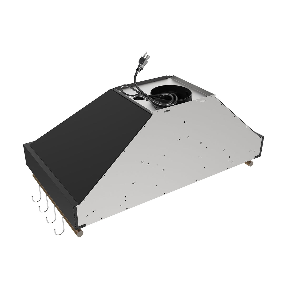 Forno Venezia 36 Inch Wall-Mounted Range Hood with Touch Controls and Baffle Filters