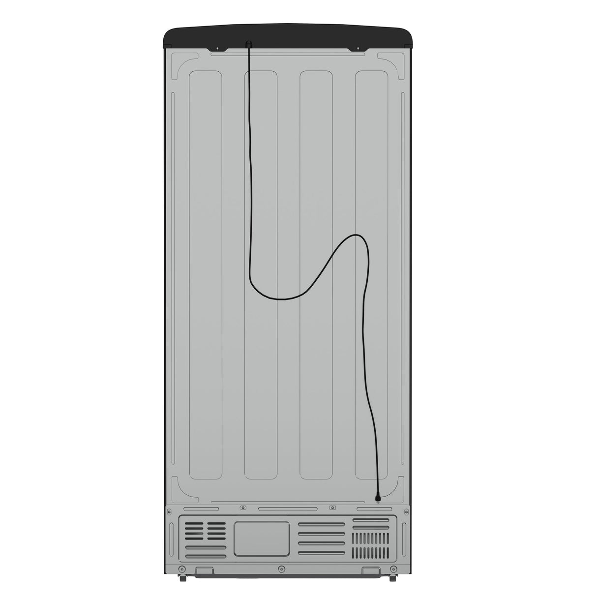 Forno Luigi 33-Inch French Door Refrigerator, 18 cu.ft, Antique Brass Handles, ENERGY STAR Certified