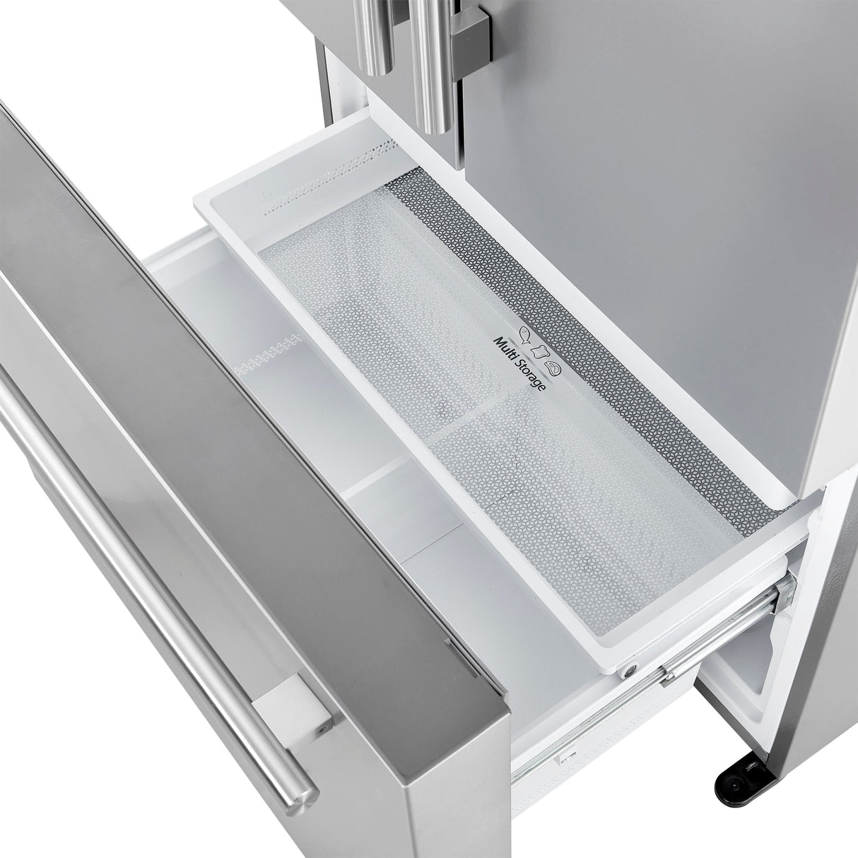Forno Aosta 36" French Door Refrigerator – 22.4 cu.ft, External Water Dispenser & Automatic Ice Maker