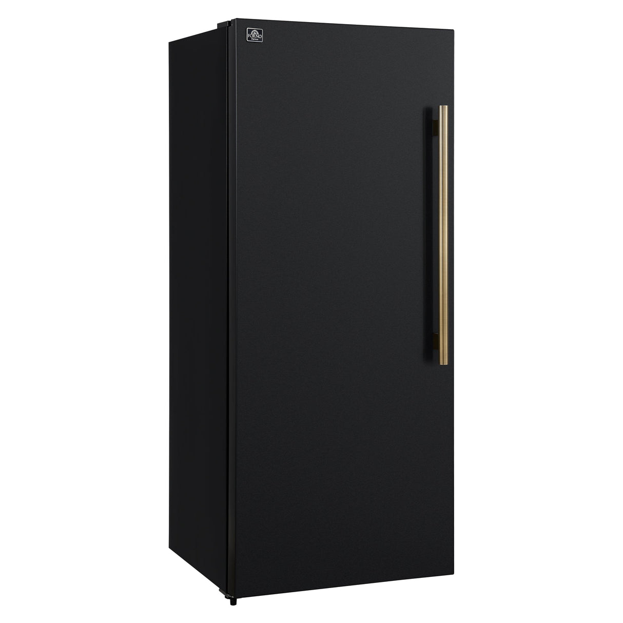 Forno Maderno 28-Inch Convertible Upright Freezer/Refrigerator Antique Brass Handle, Left Swing