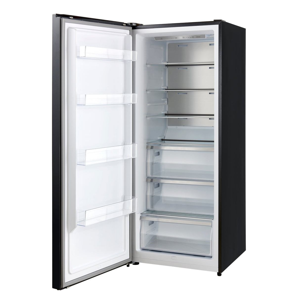 Forno Maderno 28-Inch Convertible Upright Freezer/Refrigerator Antique Brass Handle, Left Swing