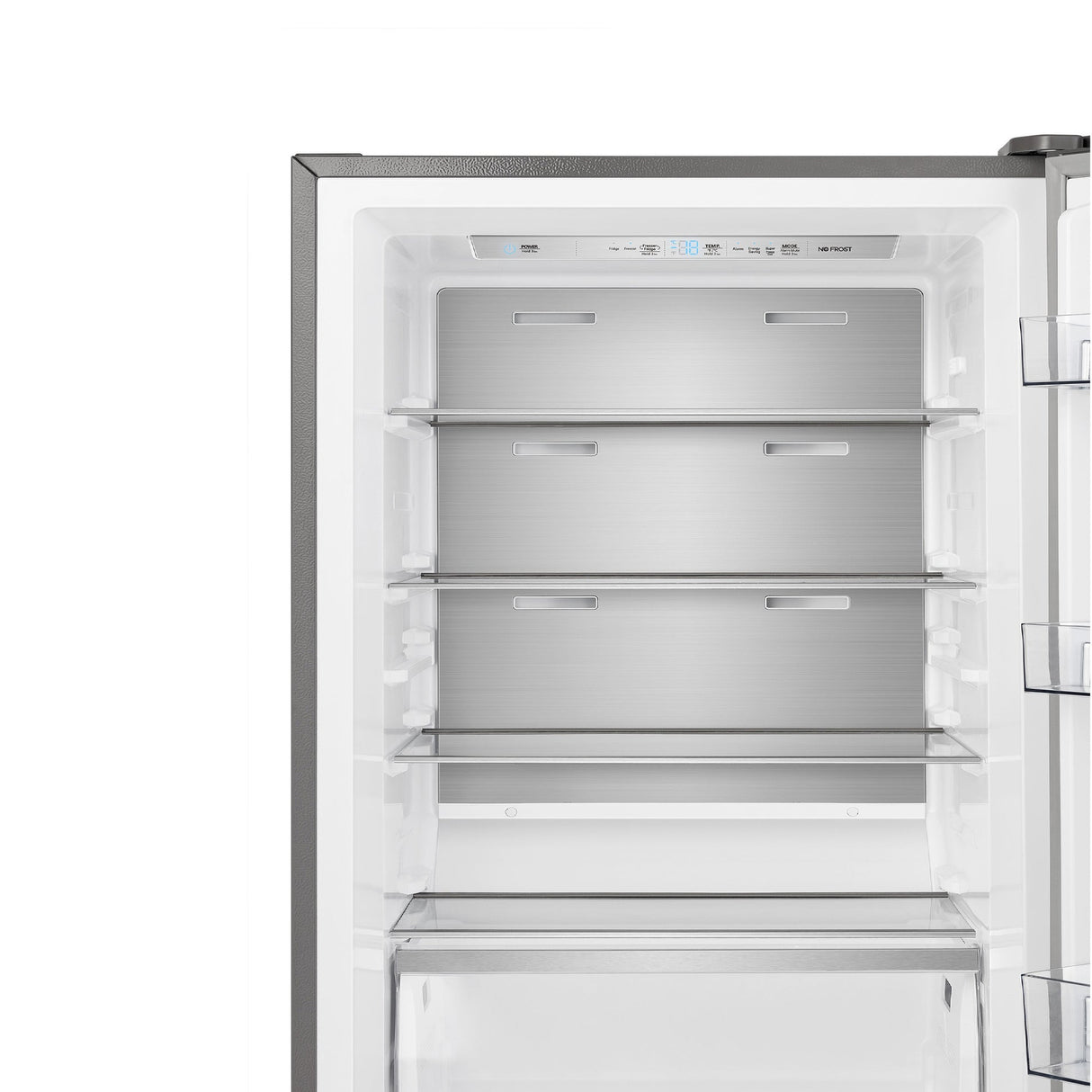 Forno Maderno 28" Right Swing Convertible Freestanding Refrigerator/Freezer in Stainless Steel 13.6 cu.ft.