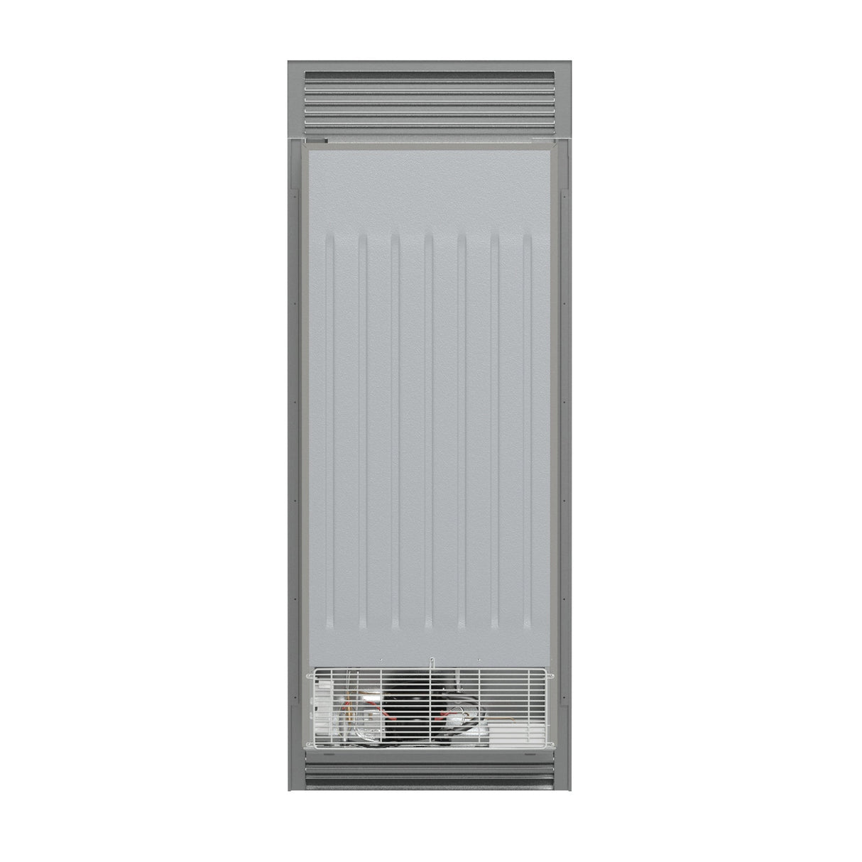 Forno Fortezza 32 Inch Right-Swing Convertible Refrigerator/Freezer with Trim Grill, Stainless Steel
