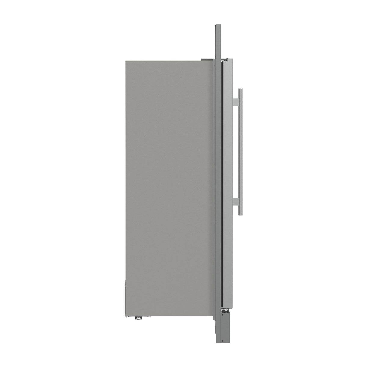 Forno Fortezza 32 Inch Right-Swing Convertible Refrigerator/Freezer with Trim Grill, Stainless Steel