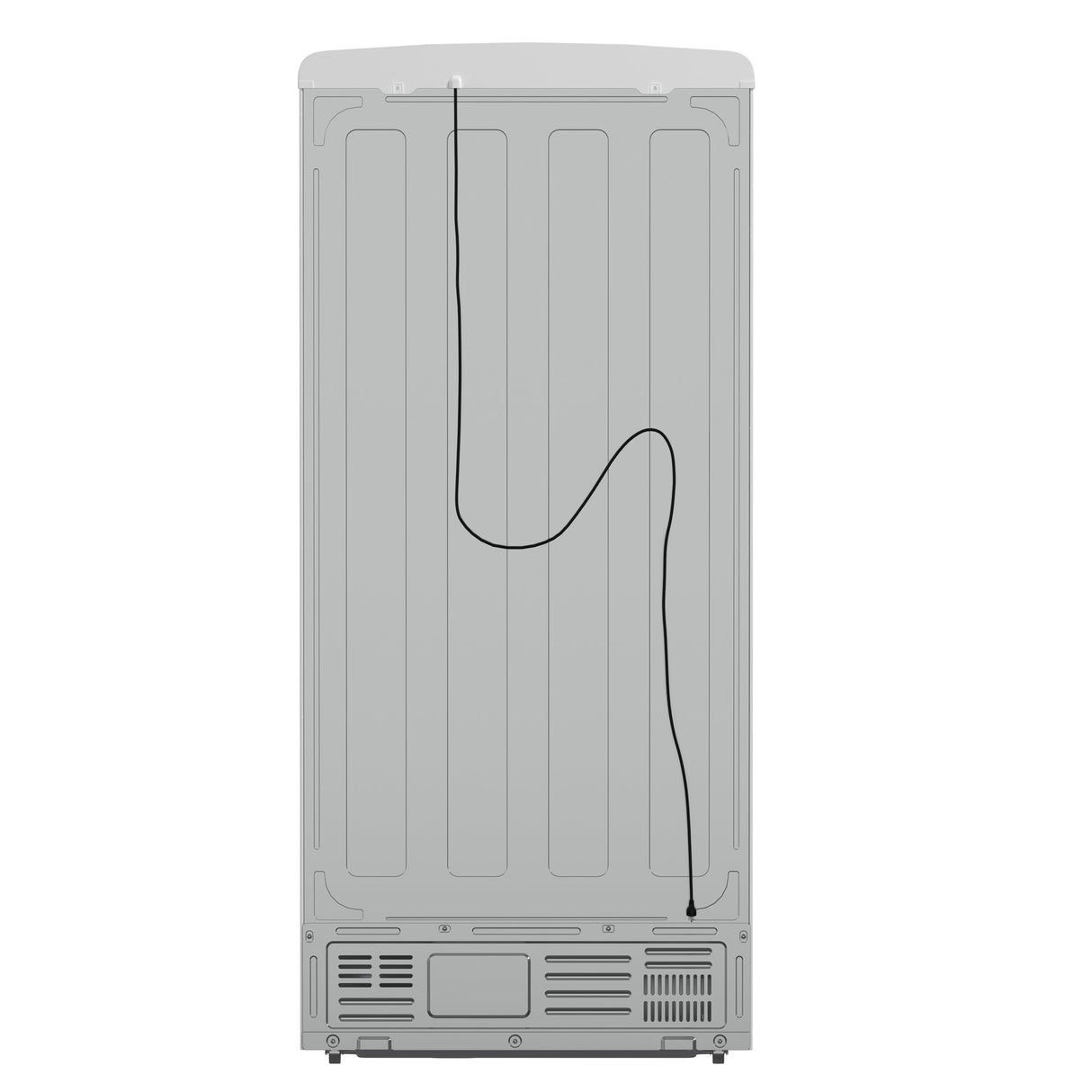 Forno Luigi 33-Inch French Door Refrigerator, 18 cu.ft, Antique Brass Handles, ENERGY STAR Certified
