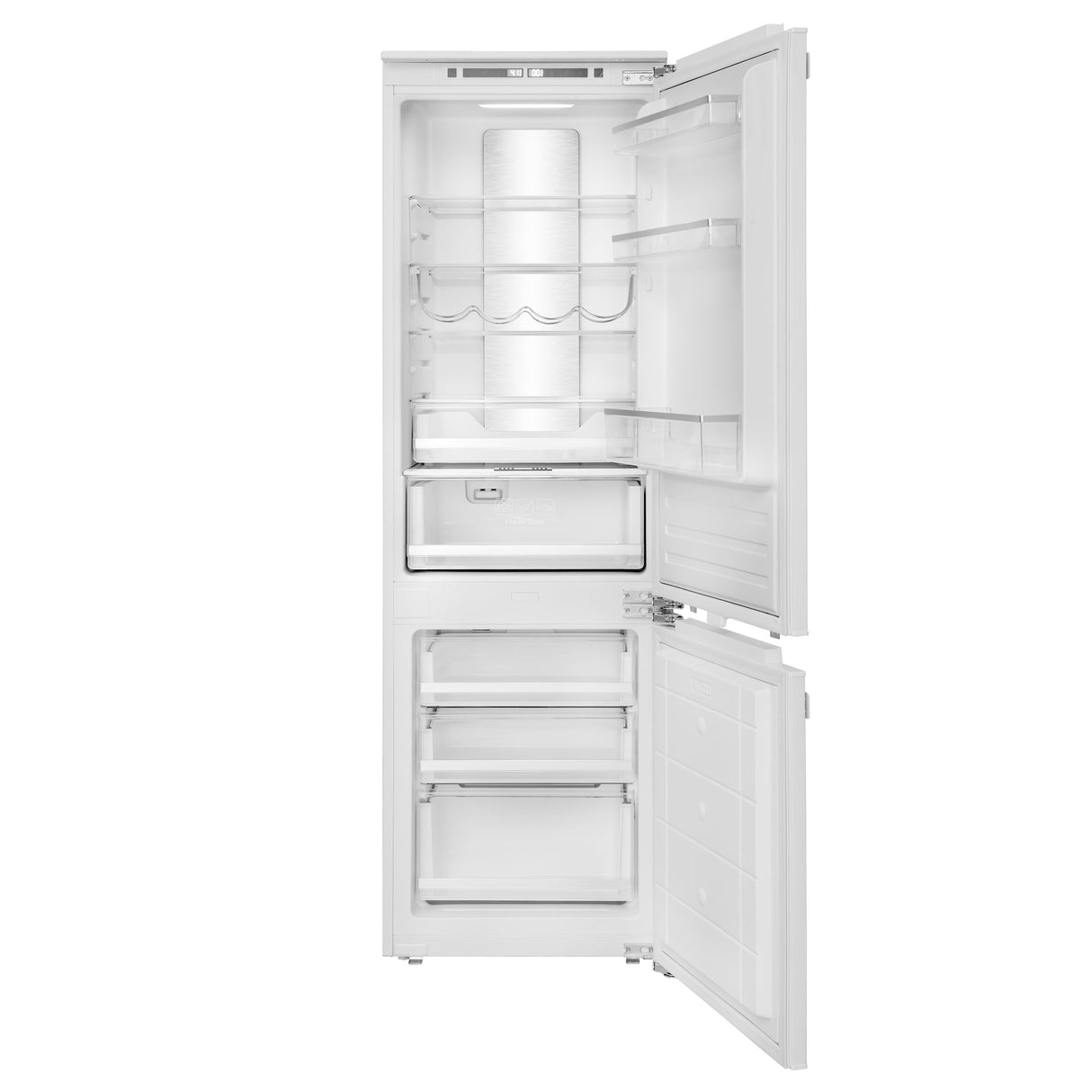 Forno Rivestito 22 Inch Panel Ready Bottom Freezer Refrigerator, 8.6 cu. ft., Total No Frost, Fast Freeze